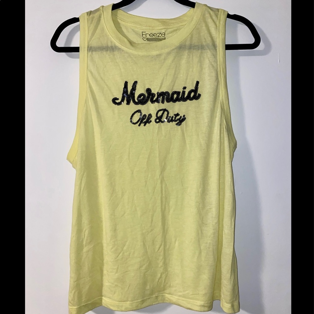 Mermaid Off Duty Muscle Tee